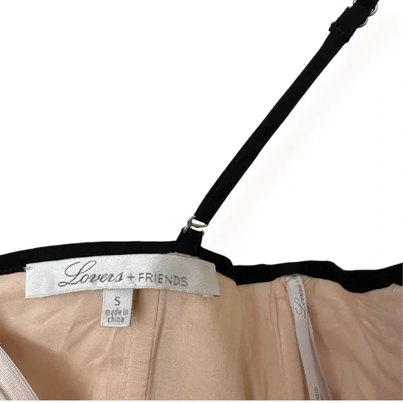 NWOT Lovers + Friends x Revolve Pink Floral Bustier Bodycon Mini Dress S - Picture 7 of 7